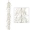 5ft White Iced Twig Garland | Holiday Garlands | Festive Centerpieces | Winter-Themed Accents | Home & Office Decor